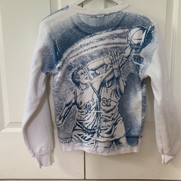 VTG & RARE Duke Blue Devils basketball sweatshirt 90s USA - Picture 3 of 10